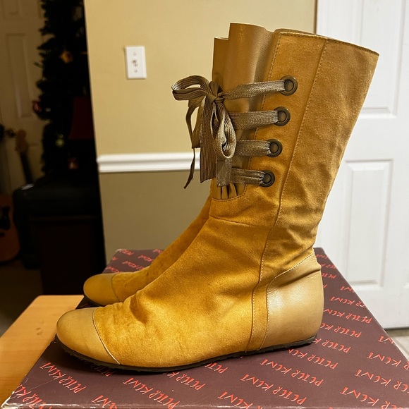 Anika Lace Boot Natural Khaki Crosta & Gorman 6.5 New in Box - Picture 12 of 13